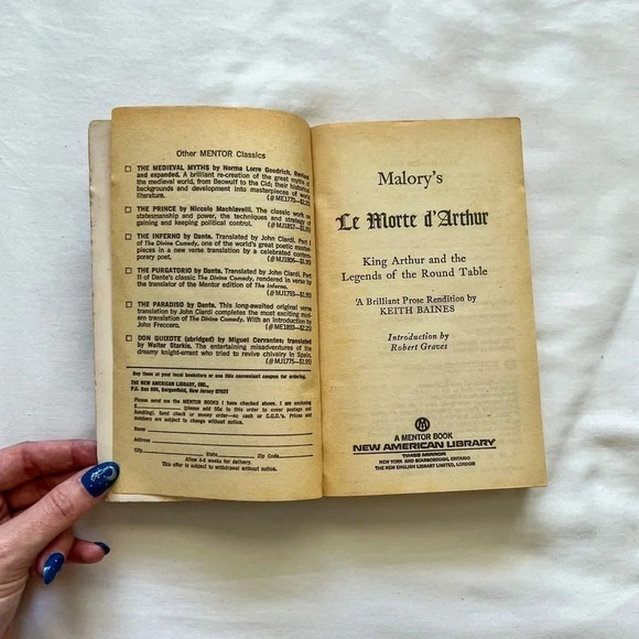 Malory's LE MORTE D'ARTFUR A New Rendition By
KEITE BAINES - Picture 5 of 7